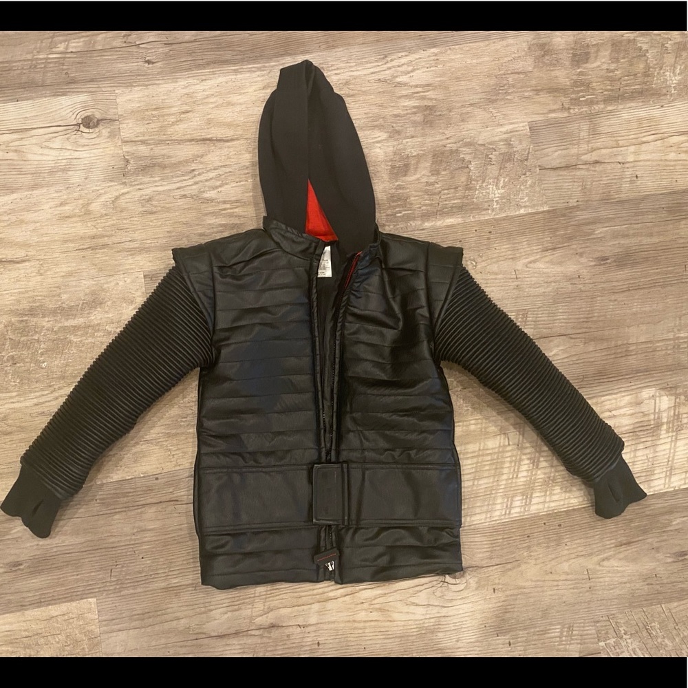 New! SZ 5/6 Kylo Ren Black Jacket/Hoodie Small